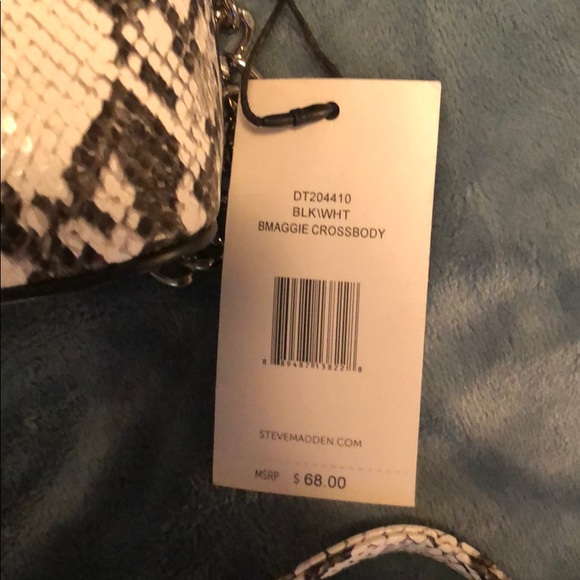 Steve Madden python snake print bmaggie dome purse - Picture 2 of 5